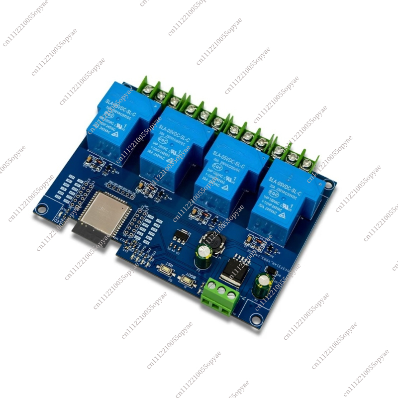 Relay Module 4 Channel - ESP32E Geliştirme Kartı 4 Kanallı 30A