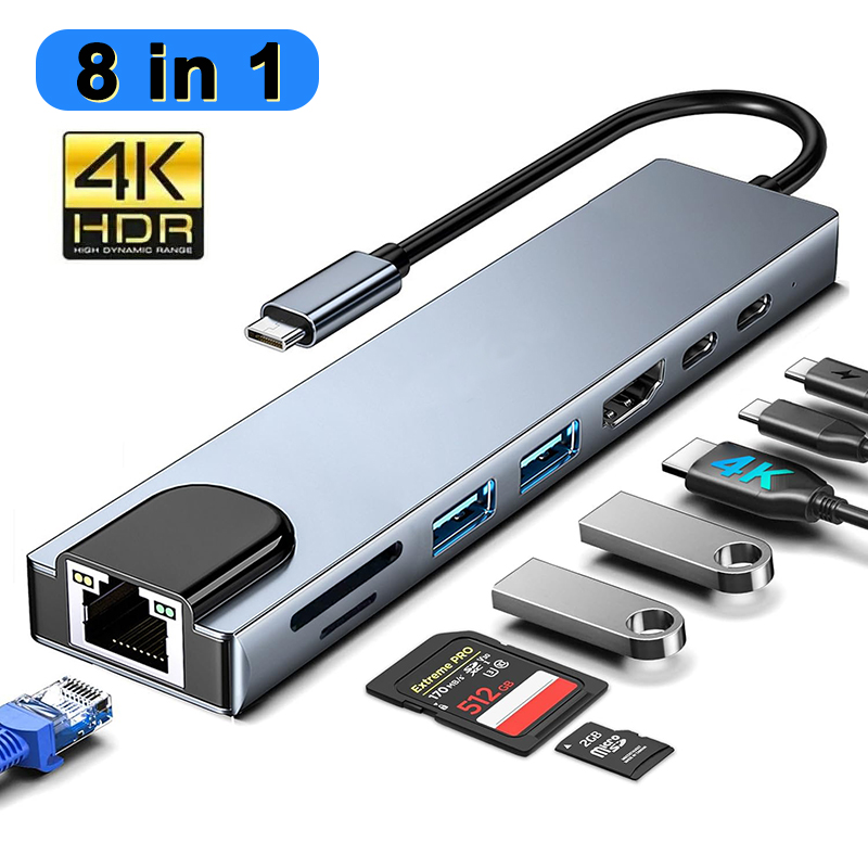 Sd Card Module - MacBook Pro için 8'i 1 Arada