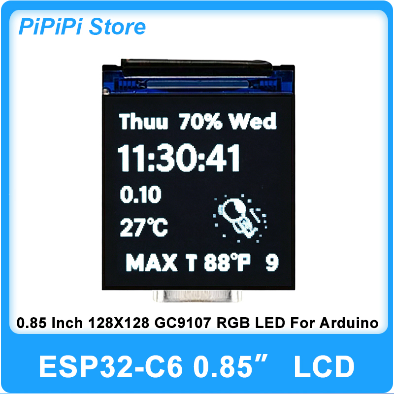 Sd Card Module - ESP32 C6 0.85 İnç 128X128 IPS