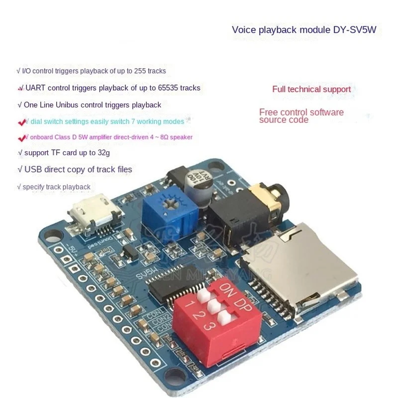 Sd Card Module - Ses Ses Çalma Modülü Arduino MP3