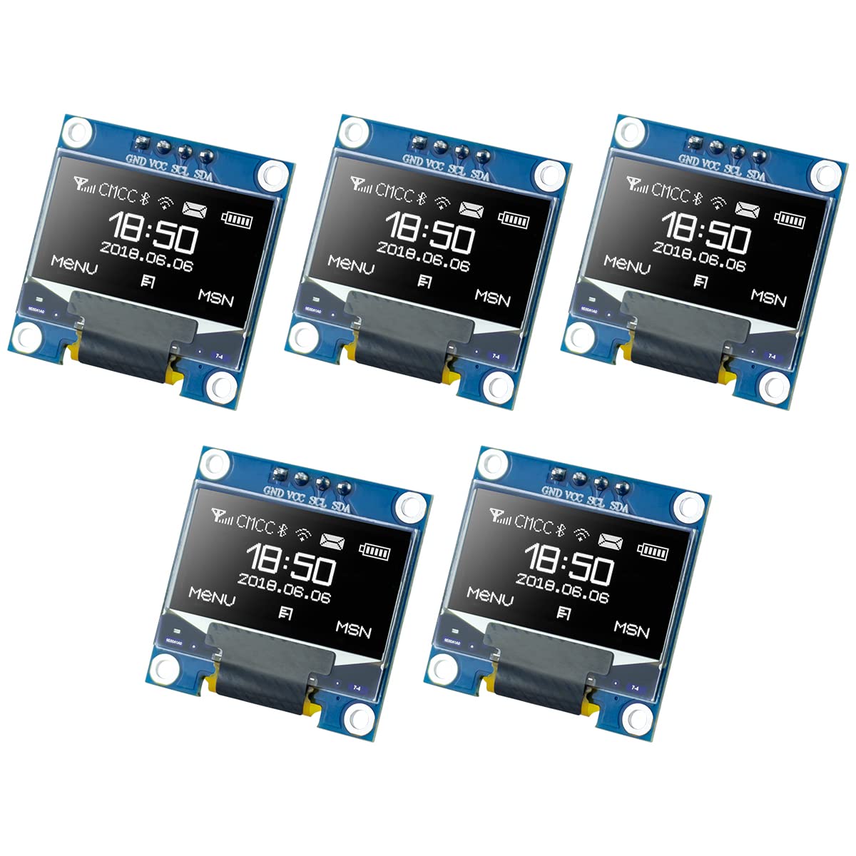 Ssd1306 - 0.96 İnç OLED I2C IIC Ekran