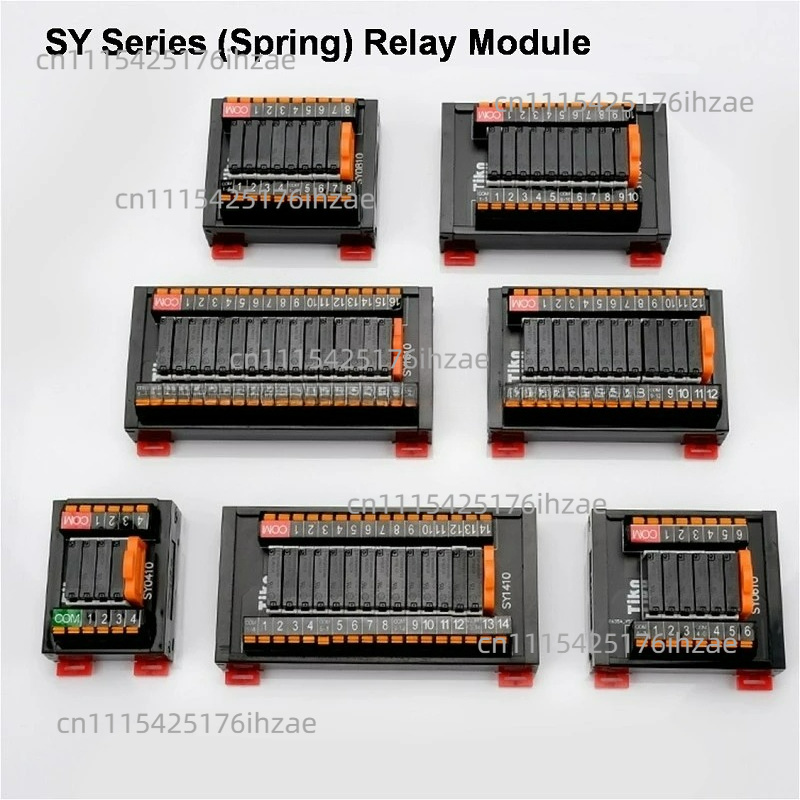 Relay Module 4 Channel - SK/SY Serisi Röle Modülü PLC Amplifikatör