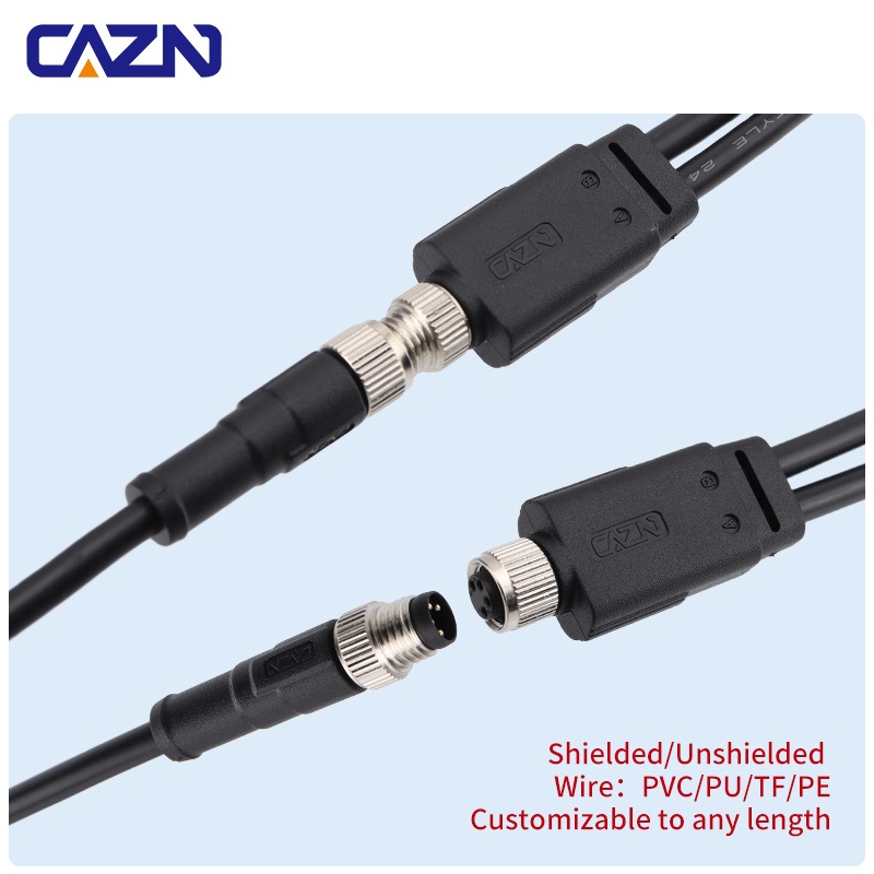 Relay Module 1 Channel - M8 Y-Splitter Kalıplanmış Fiş 1'i 2'ye