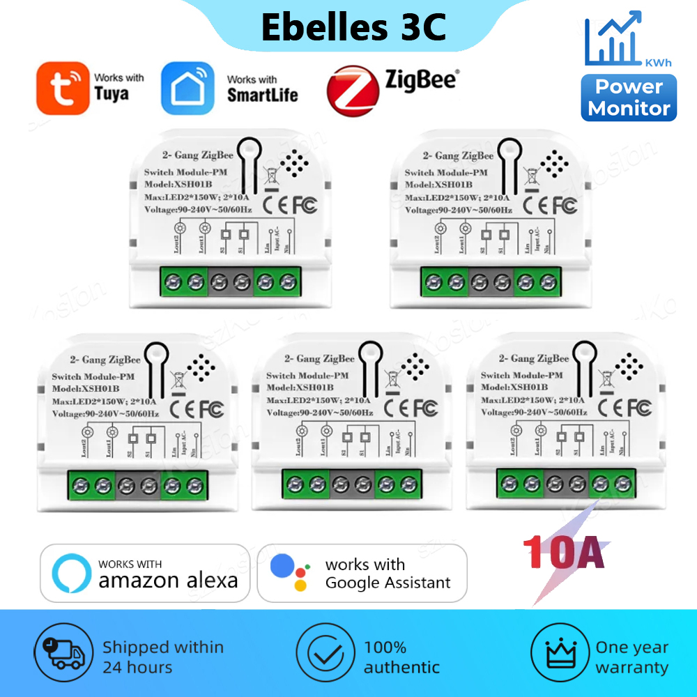 Relay Module 1 Channel - 1/2 kanallar 10A Tuya ZigBee akıllı