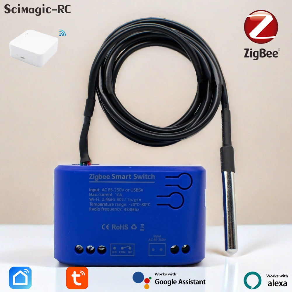 Relay Module 1 Channel - Zigbee Sıcaklık Akıllı Anahtar 1 Gang