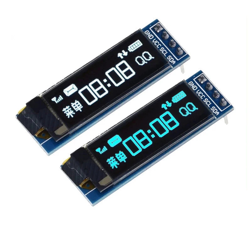 Ssd1306 - 0.91 inç OLED ekran modülü, I2C