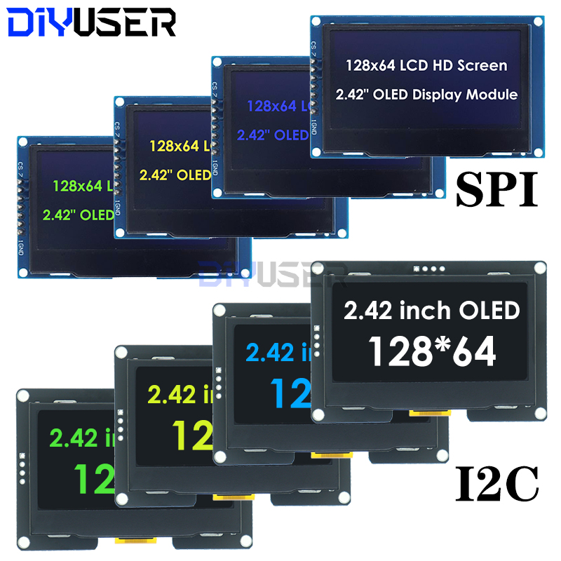 Oled Display 0.96 - DIYUSER 2.4 