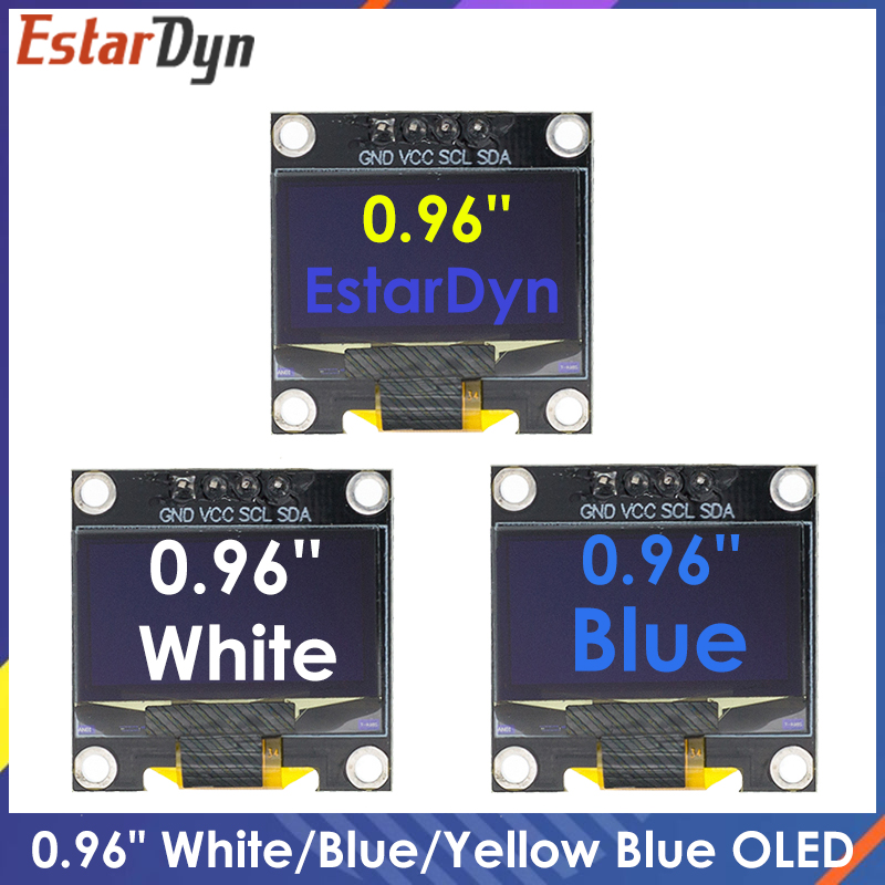 Ssd1306 - 0.96 inç IIC SPI Seri 7/4Pin