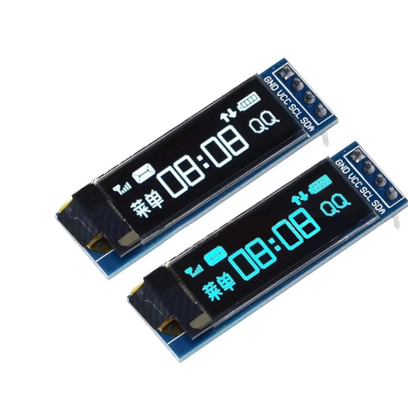Ssd1306 - 0.91 Inç OLED I2C Ekran Modülü