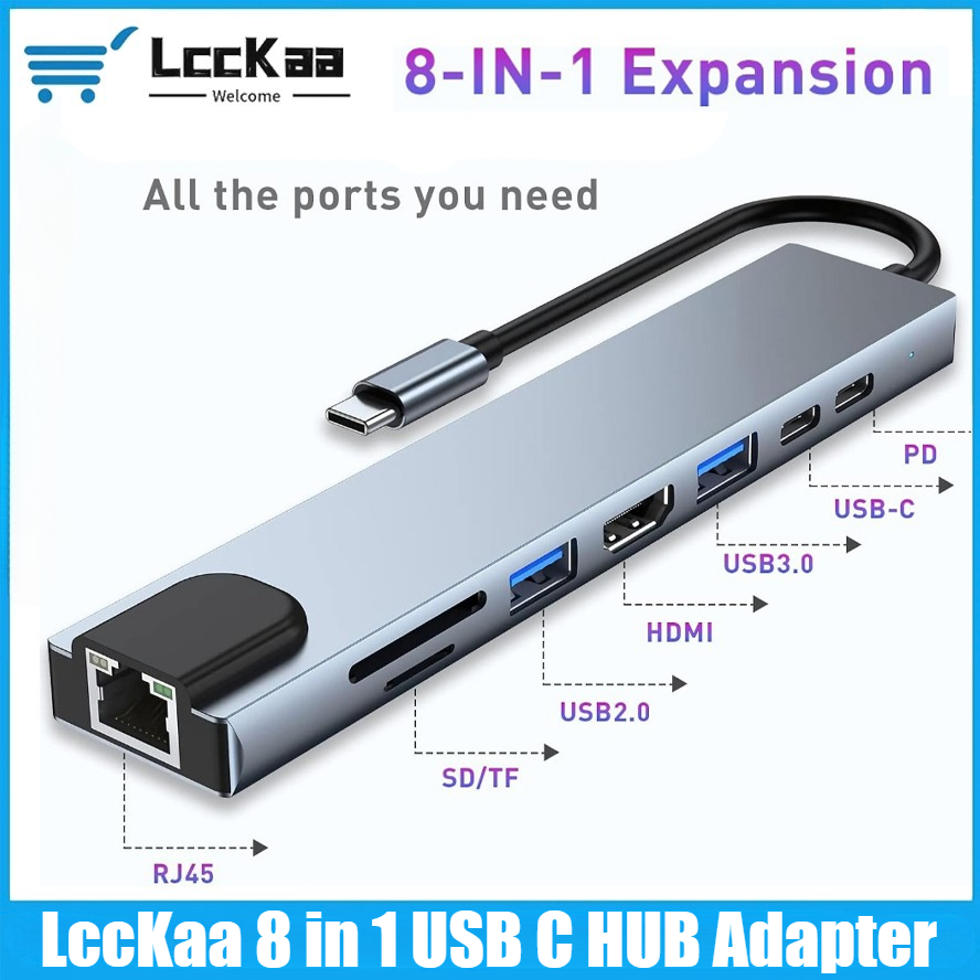 Sd Card Module - USB C Hub 8/7'si 1 arada