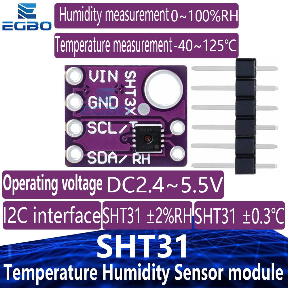Sht31 - 1 adet SHT31 sıcaklık ve SHT31-D