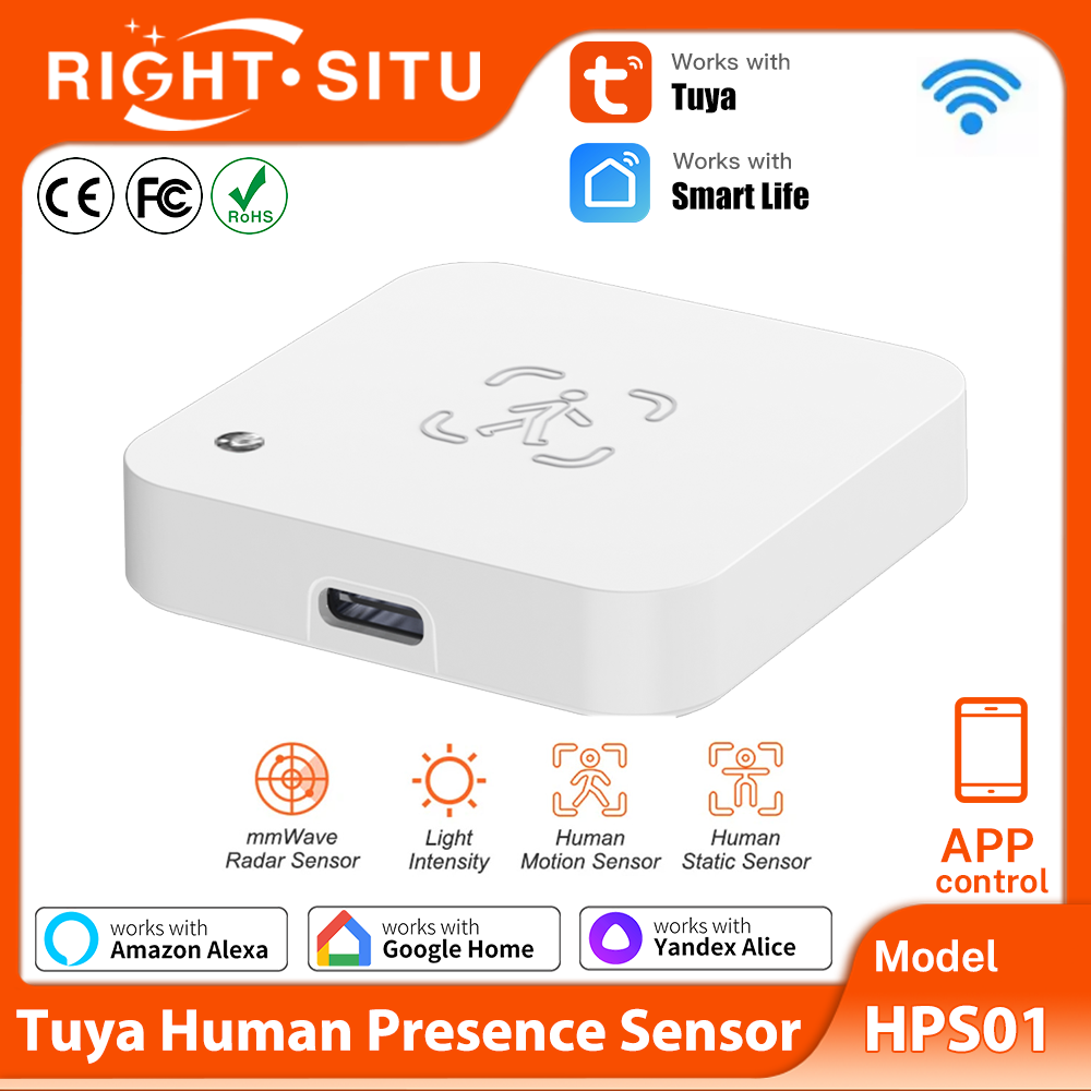 Pir Motion Sensor - Tuya WiFi MmWave Radar Dedektörü Işık