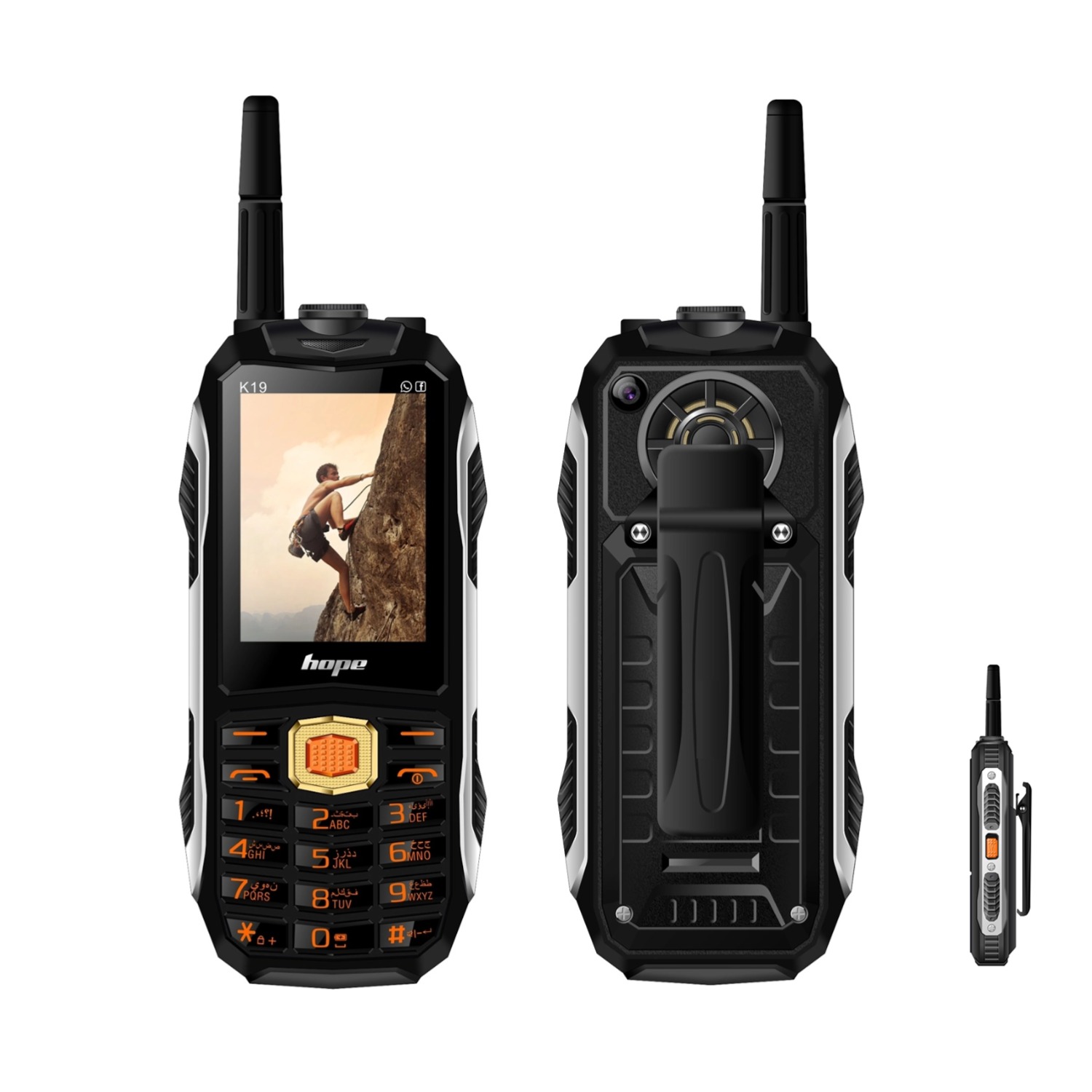 Tft Display 2.4 - Sağlam Özellikli Telefon 4'lü SIM Büyük