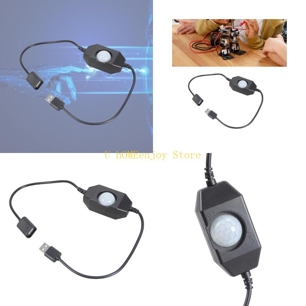Pir Motion Sensor - B0KF Hareket Dedektörü USB Arayüzlü LED