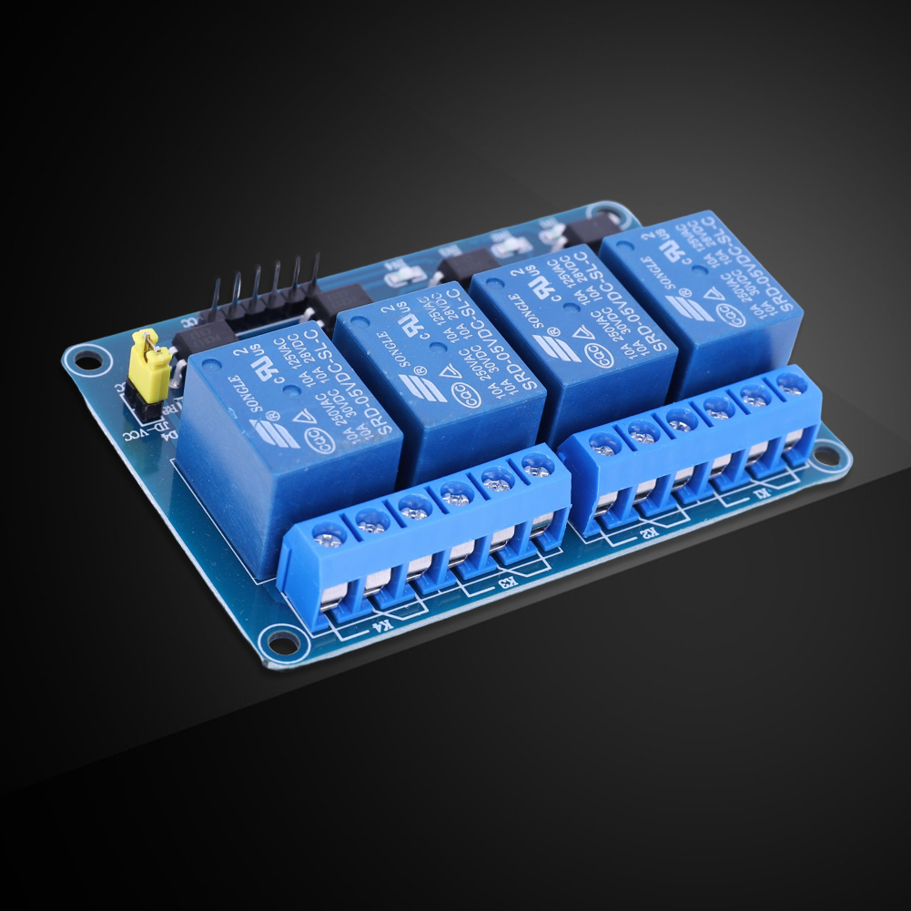 5V 12V 4 Kanallı Röle Kartı, O - Relay Module 4 Channel incelemesi ve fiyatı