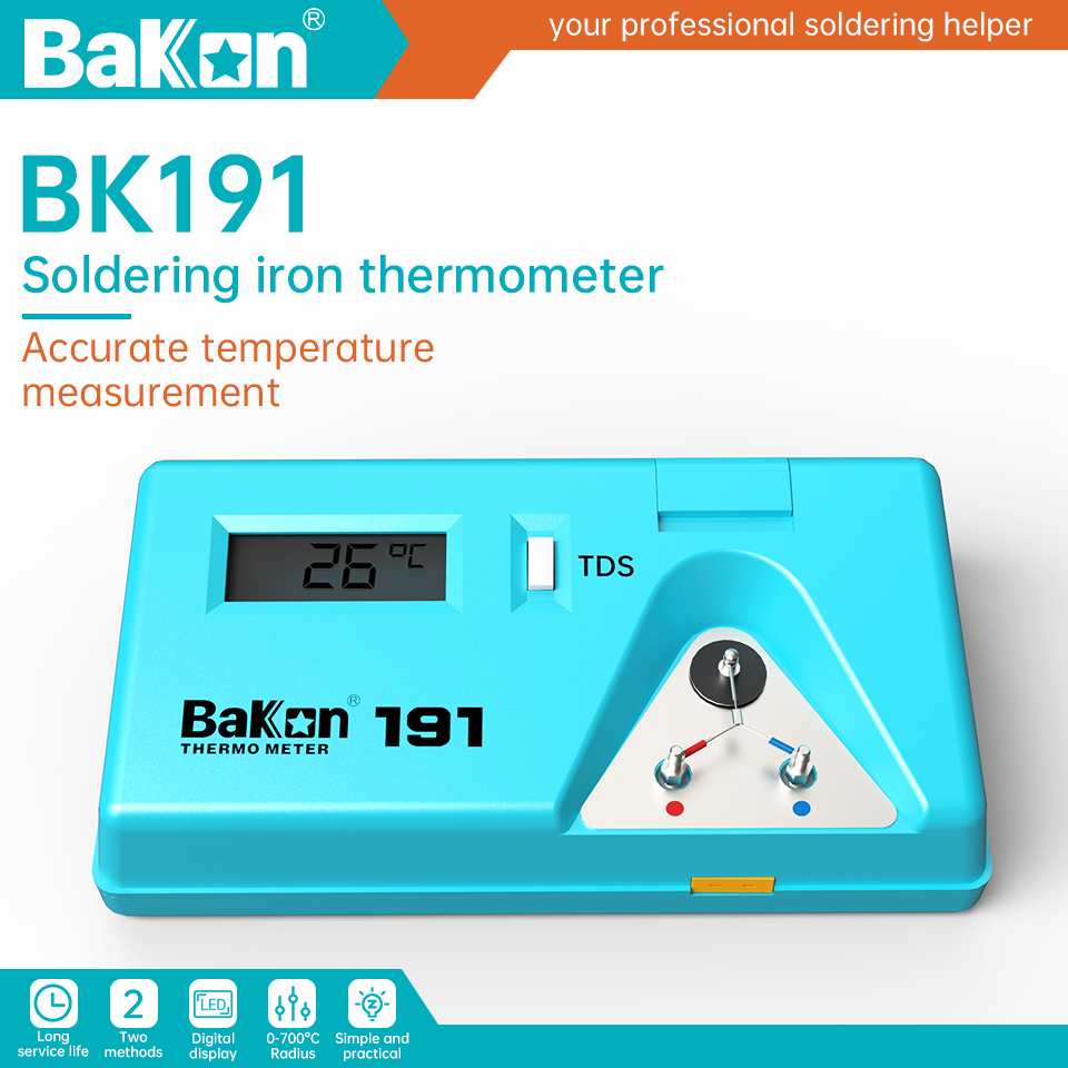 Bakon BK191 Havya Ucu Test Cih - Soldering Iron Temperature Probe incelemesi ve fiyatı