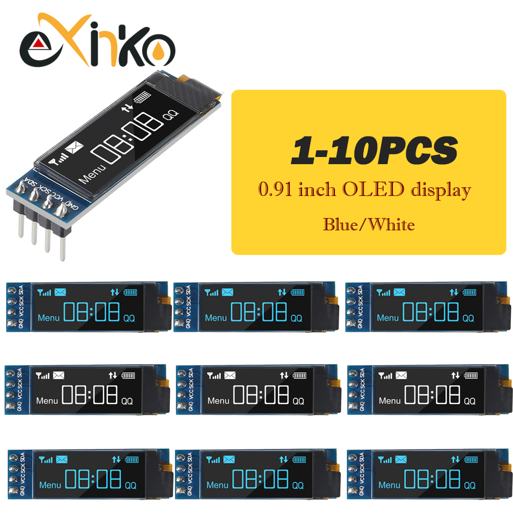 1-10 adet 0.91 inç OLED Ekran  - Ssd1306 incelemesi ve fiyatı