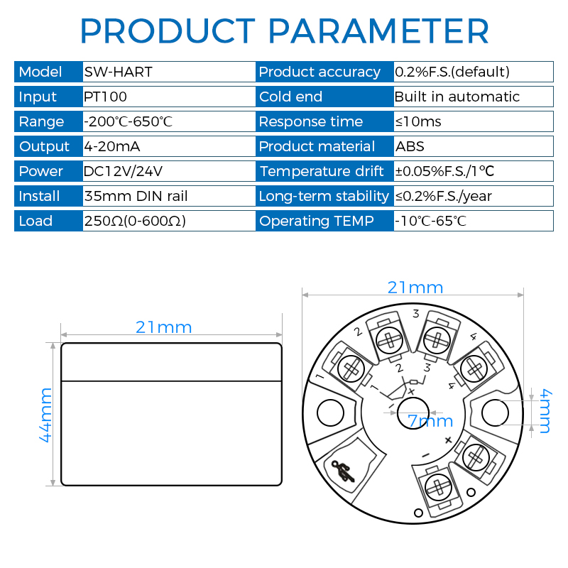 Akıllı Entegre Sıcaklık Transm - Thermocouple Module K Type incelemesi ve fiyatı