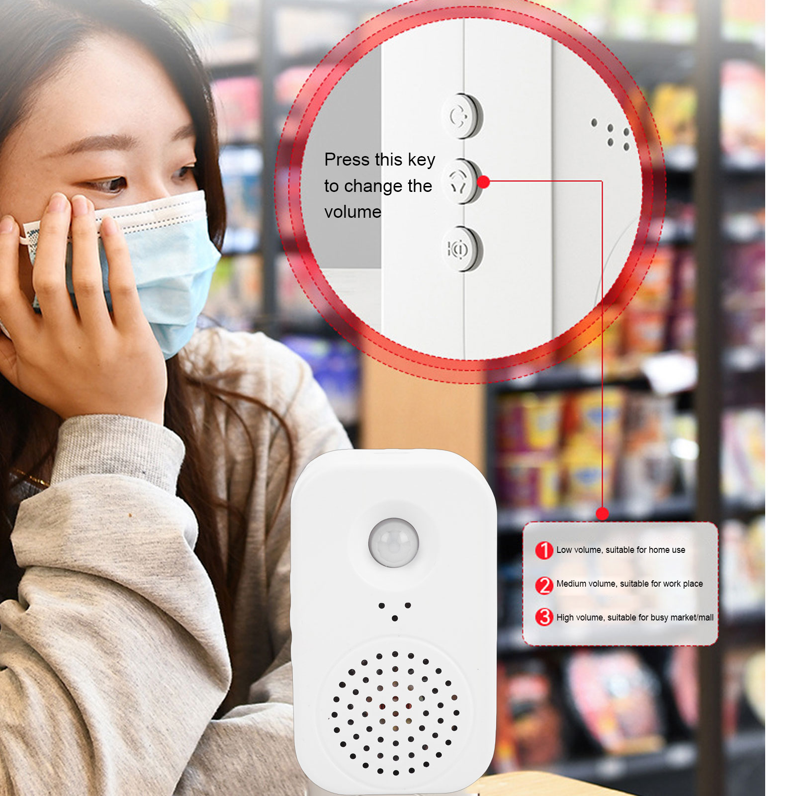 PIR Hareket Sensörü Aktif Sesl - Pir Motion Sensor incelemesi ve fiyatı