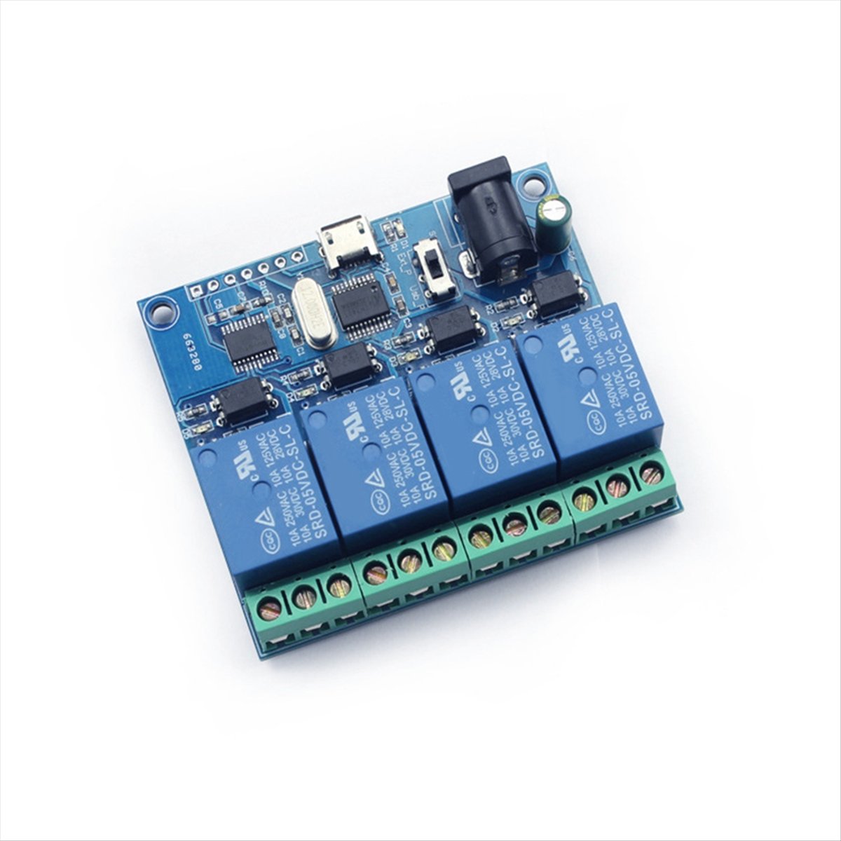AT42 4 Kanallı USB Röle Modülü - Relay Module 4 Channel incelemesi ve fiyatı