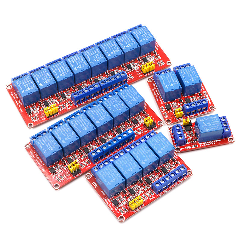 1/2/4/8 kanallı, optokuplör iz - Relay Module 4 Channel incelemesi ve fiyatı