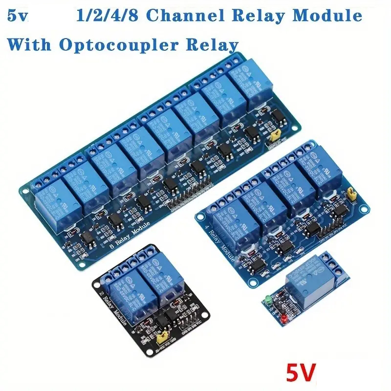 Optocoupler ile 2 adet 1/2/4/8 - Relay Module 4 Channel incelemesi ve fiyatı