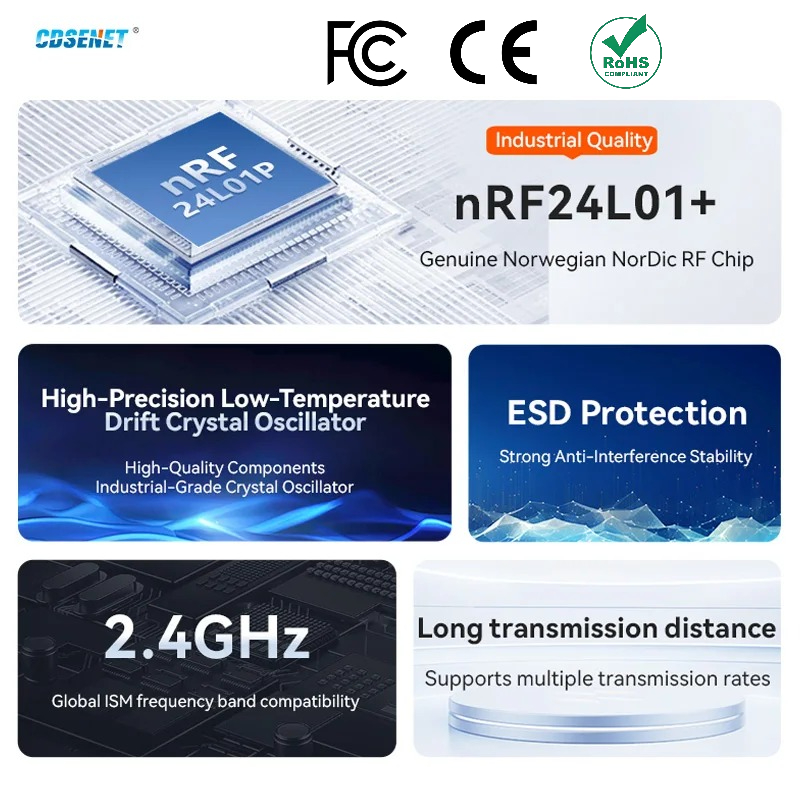 2 adet nRF24L01+ PA LNA 2.4GHz - Nrf24L01 incelemesi ve fiyatı