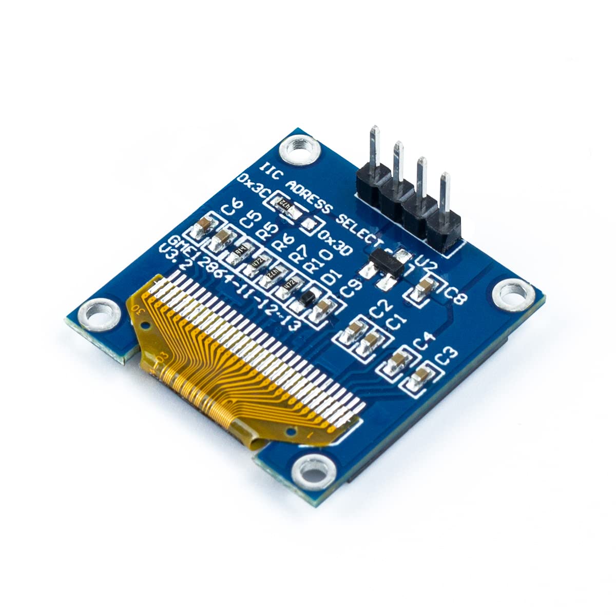 0.96 İnç OLED I2C IIC Ekran Mo - Ssd1306 incelemesi ve fiyatı