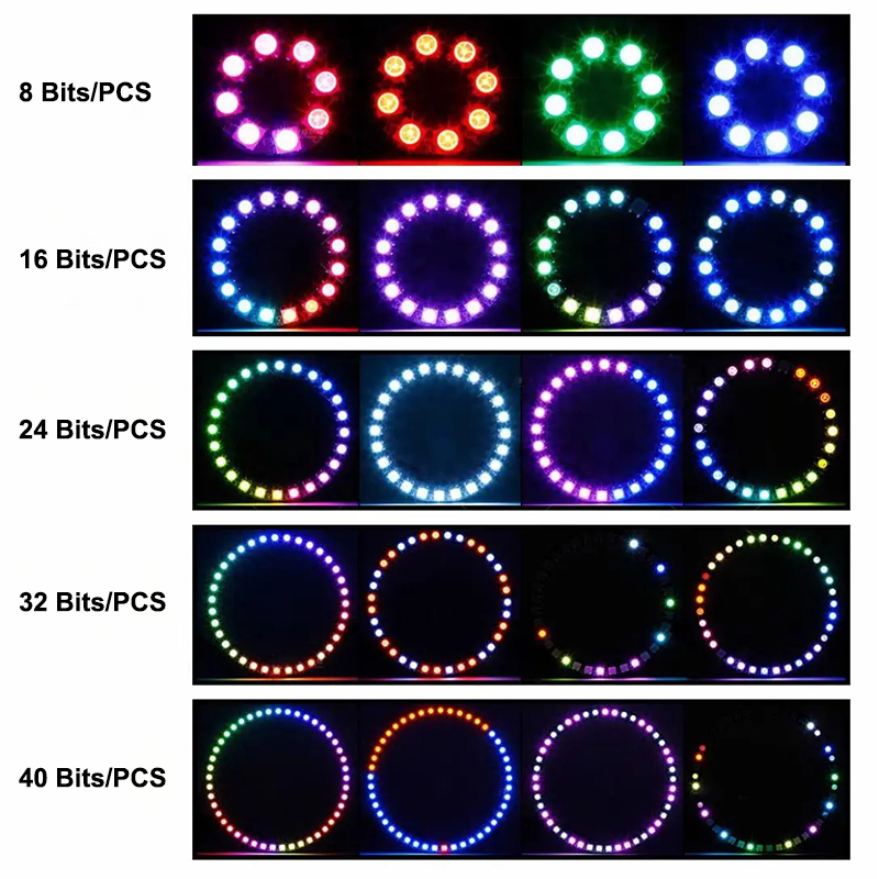 1 Adet SMD5050 RGB Piksel WS28 - Ws2812B incelemesi ve fiyatı