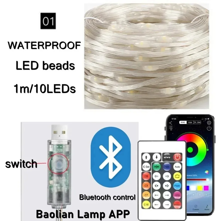 5-20m WS2812B RGB LED Peri Işı - Ws2812B incelemesi ve fiyatı