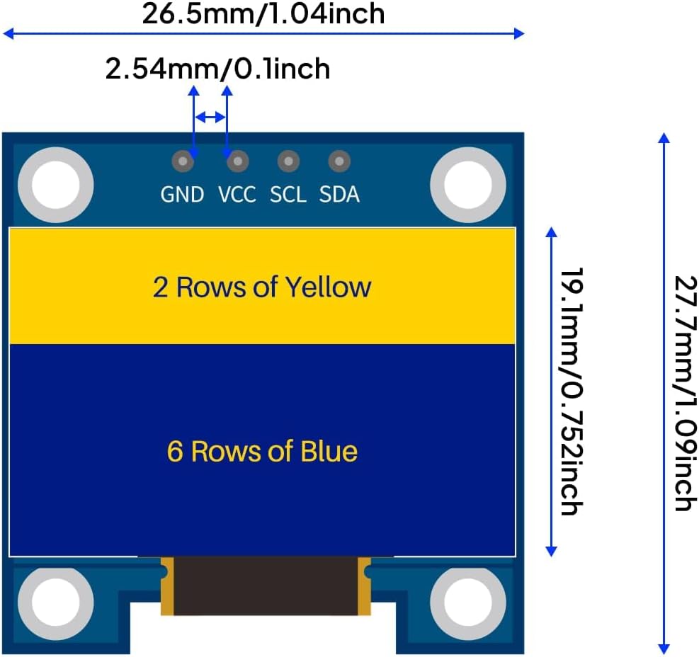 3 adet 0.96 inç OLED ekran mod - Ssd1306 incelemesi ve fiyatı