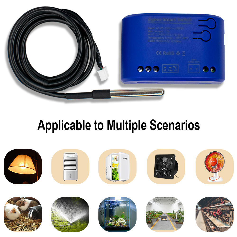 Zigbee Sıcaklık Akıllı Anahtar - Relay Module 1 Channel incelemesi ve fiyatı