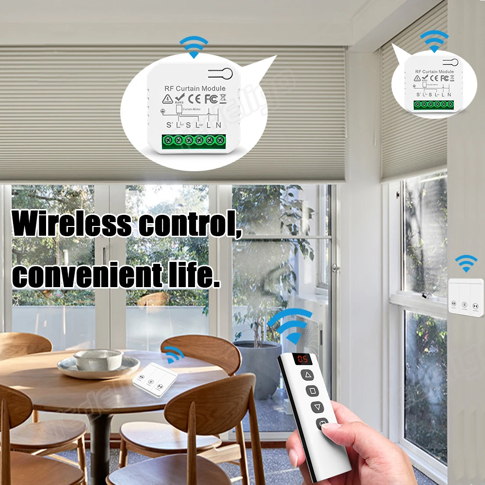 433 MHz RF perde anahtar modül - Ir Remote Module incelemesi ve fiyatı