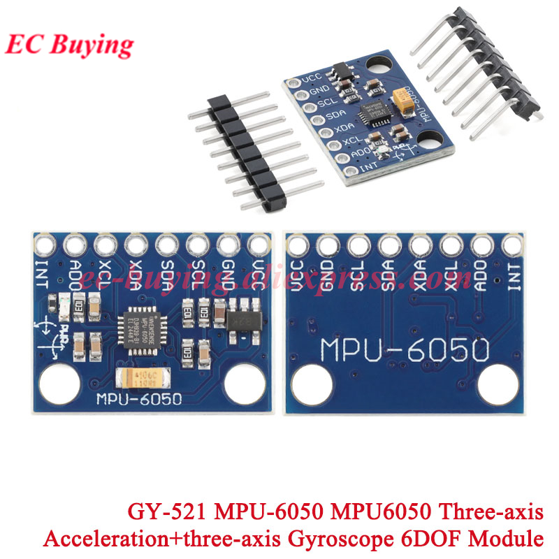 1-10 adet GY-521 MPU-6050 MPU6 - Mpu6050 incelemesi ve fiyatı