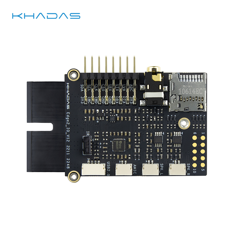 UHS ile Khadas Edge2 IO modülü - Sd Card Module incelemesi ve fiyatı