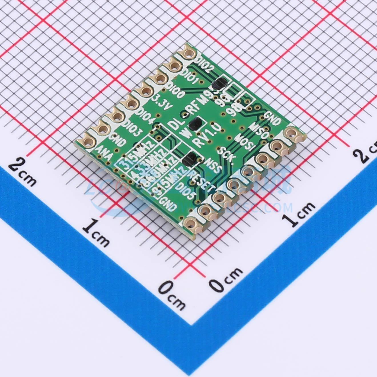 2 adet DL-RFM95-915M SMD 16x16 - Lora Rfm95 incelemesi ve fiyatı