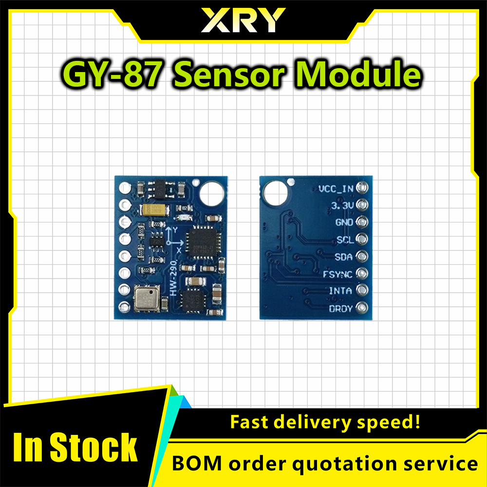 XRY GY-87 10DOF IMU Sensör Mod - Mpu6050 incelemesi ve fiyatı