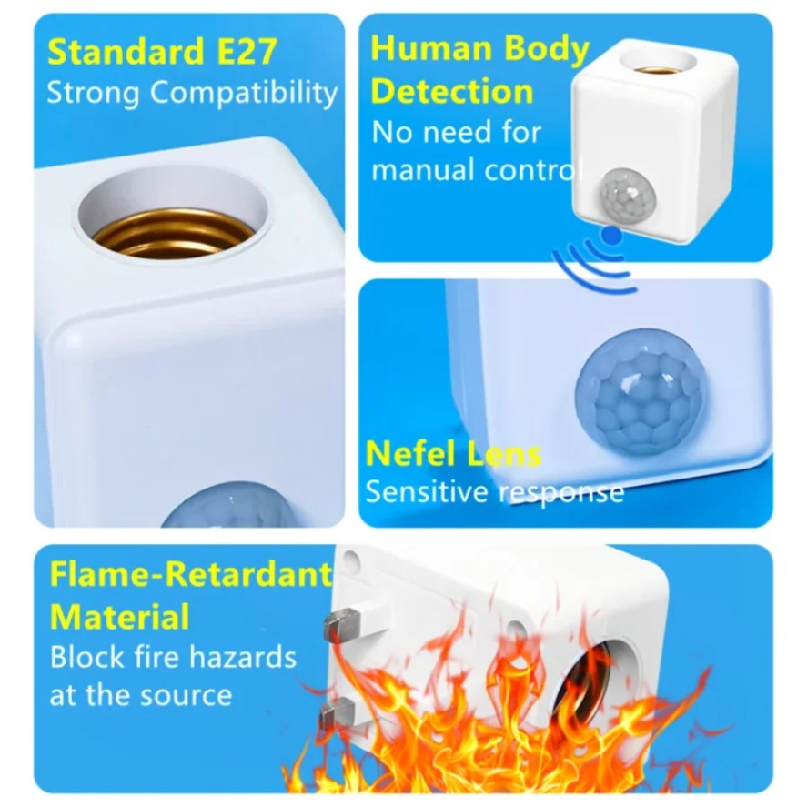 E27 PIR Hareket Sensörlü Led A - Pir Motion Sensor incelemesi ve fiyatı