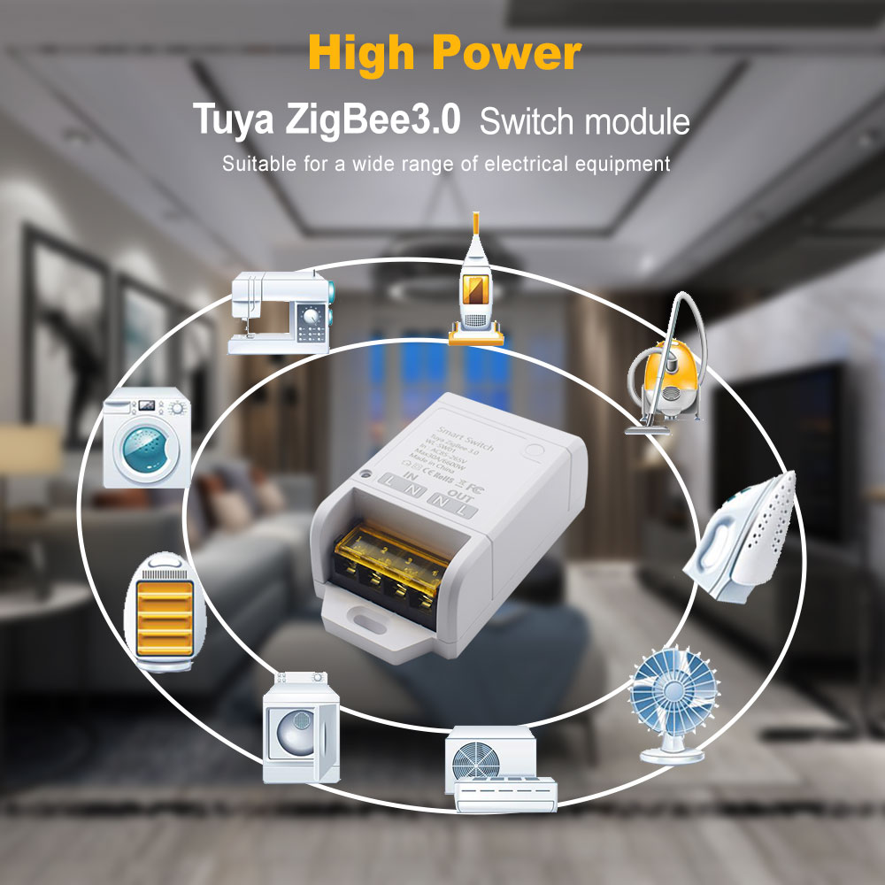 1-10 adet 30A 6600W Zigbee akı - Relay Module 1 Channel incelemesi ve fiyatı