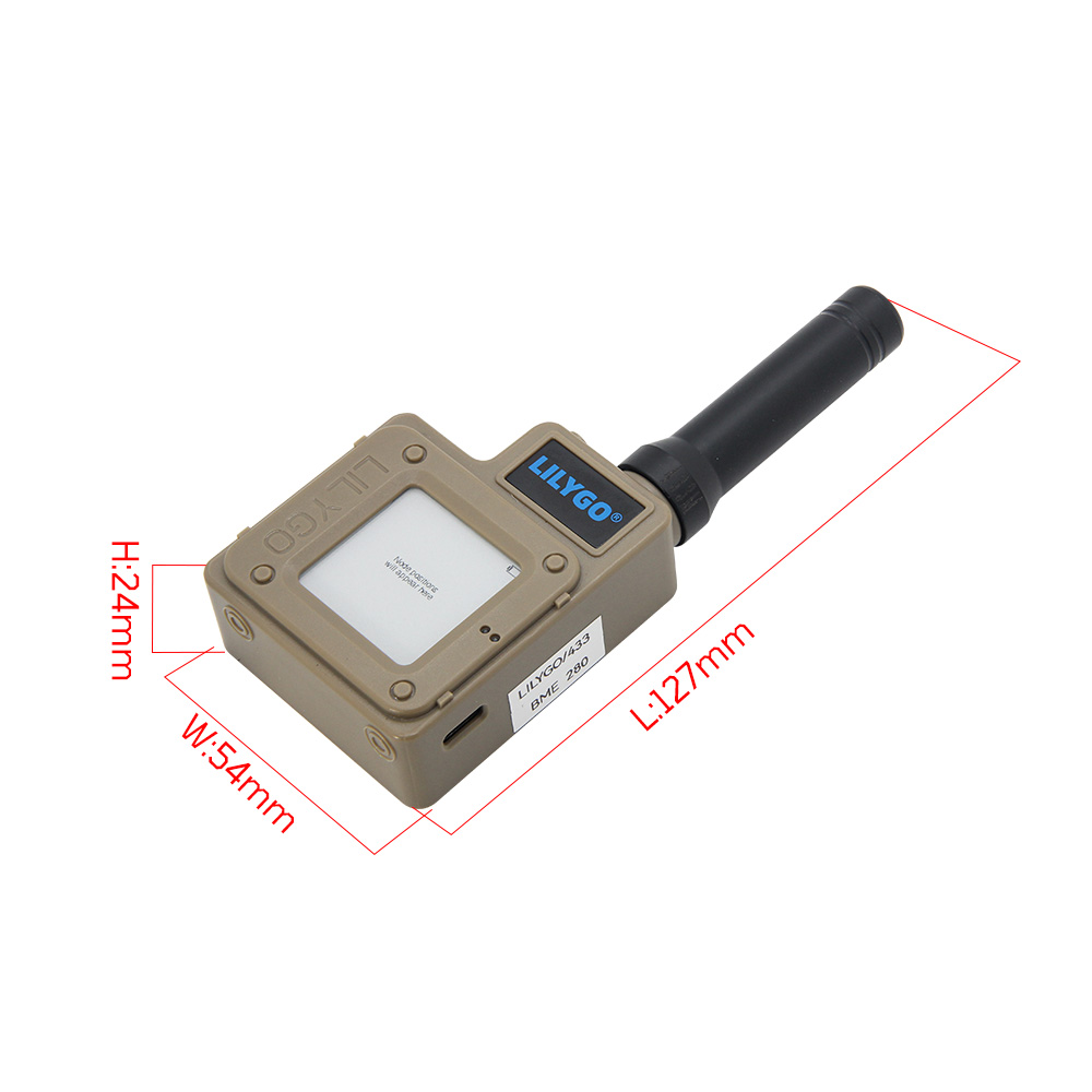 LILYGO TTGO T-Echo NRF52840 Lo - Bme280 incelemesi ve fiyatı