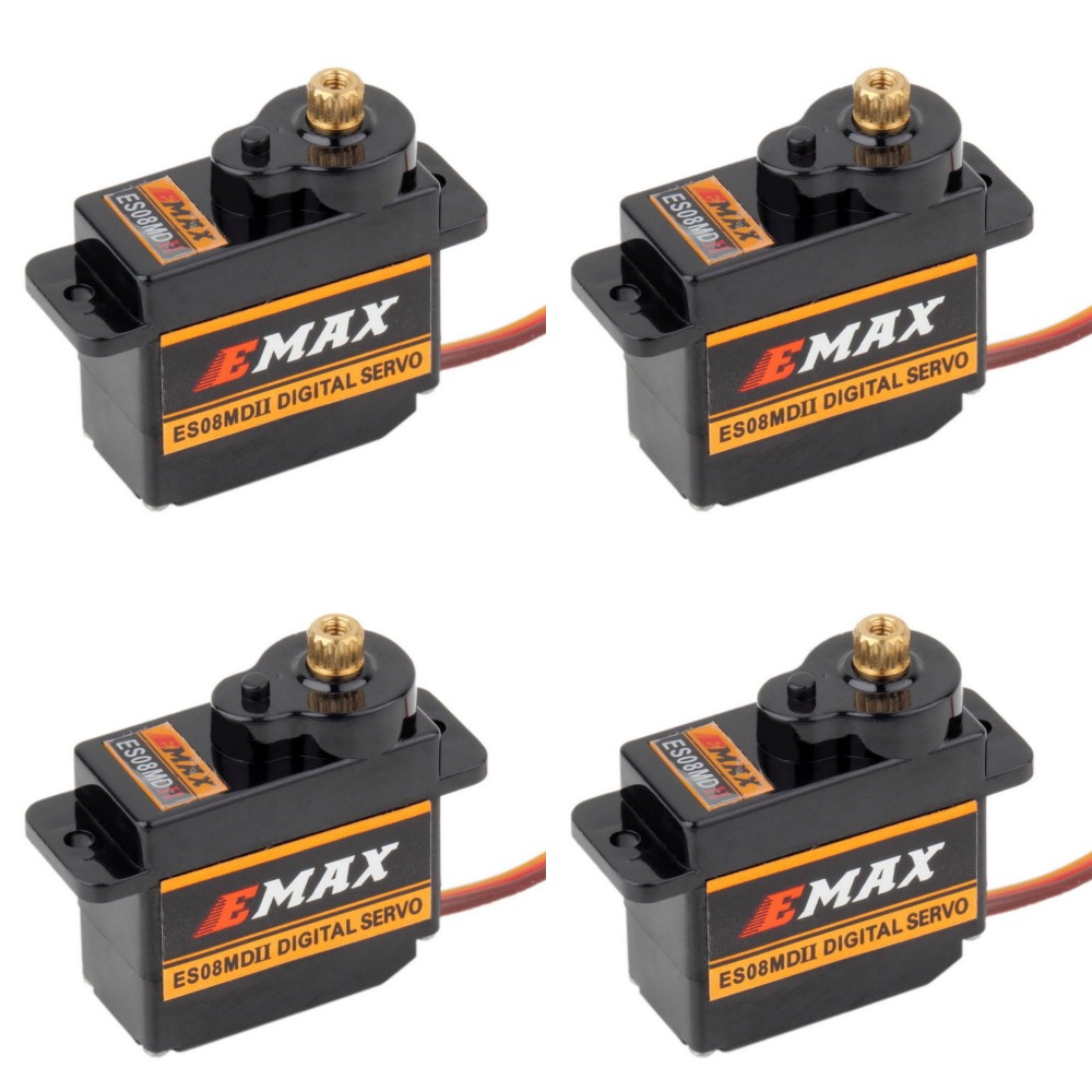 4 adet EMAX ES08MDII ES08MD II - Servo Sg90 incelemesi ve fiyatı