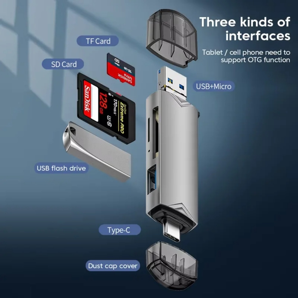 6'sı 1 arada USB 3.0 OTG Kart  - Sd Card Module incelemesi ve fiyatı