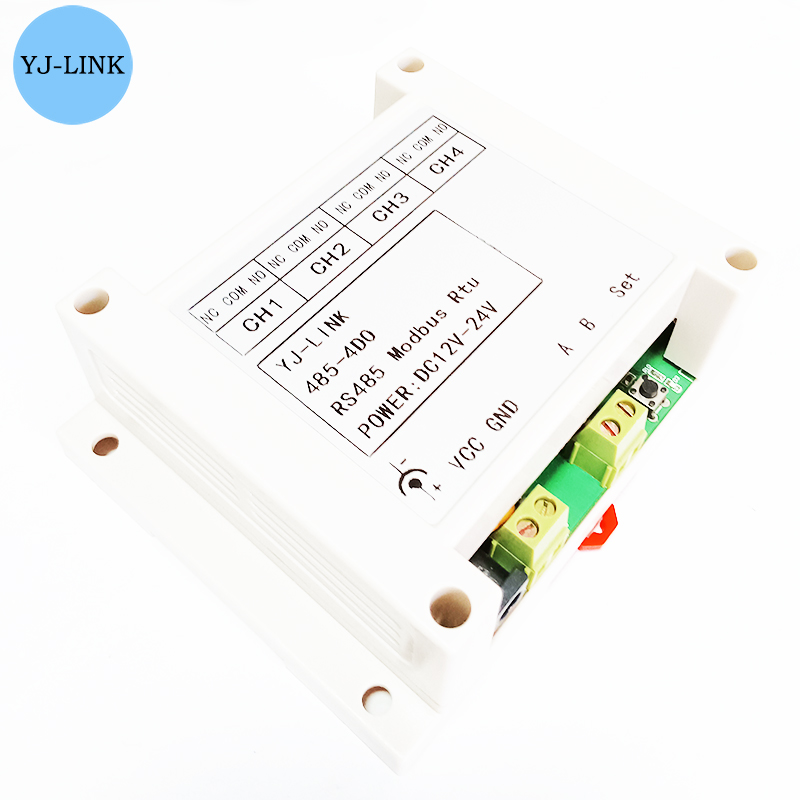 485-4DO RS485 4 kanallı röle u - Relay Module 4 Channel incelemesi ve fiyatı