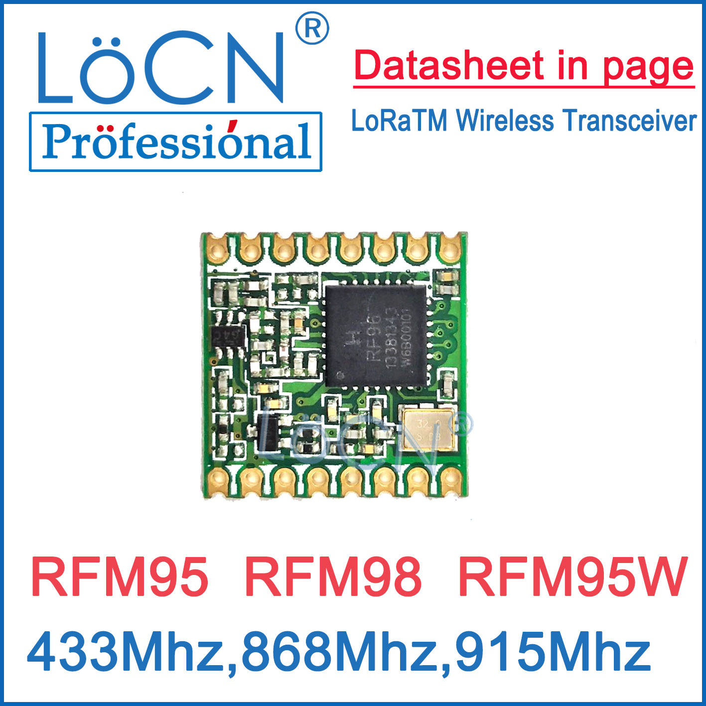 5 adet RFM95 RFM98 RFM96 RFM95 - Lora Rfm95 incelemesi ve fiyatı