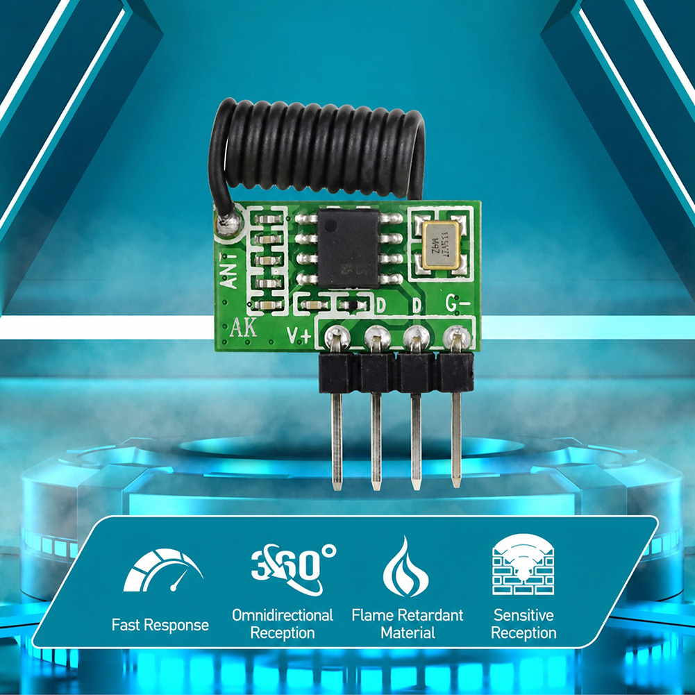 315MHz/433MHz Süperheterodin R - Ir Remote Module incelemesi ve fiyatı