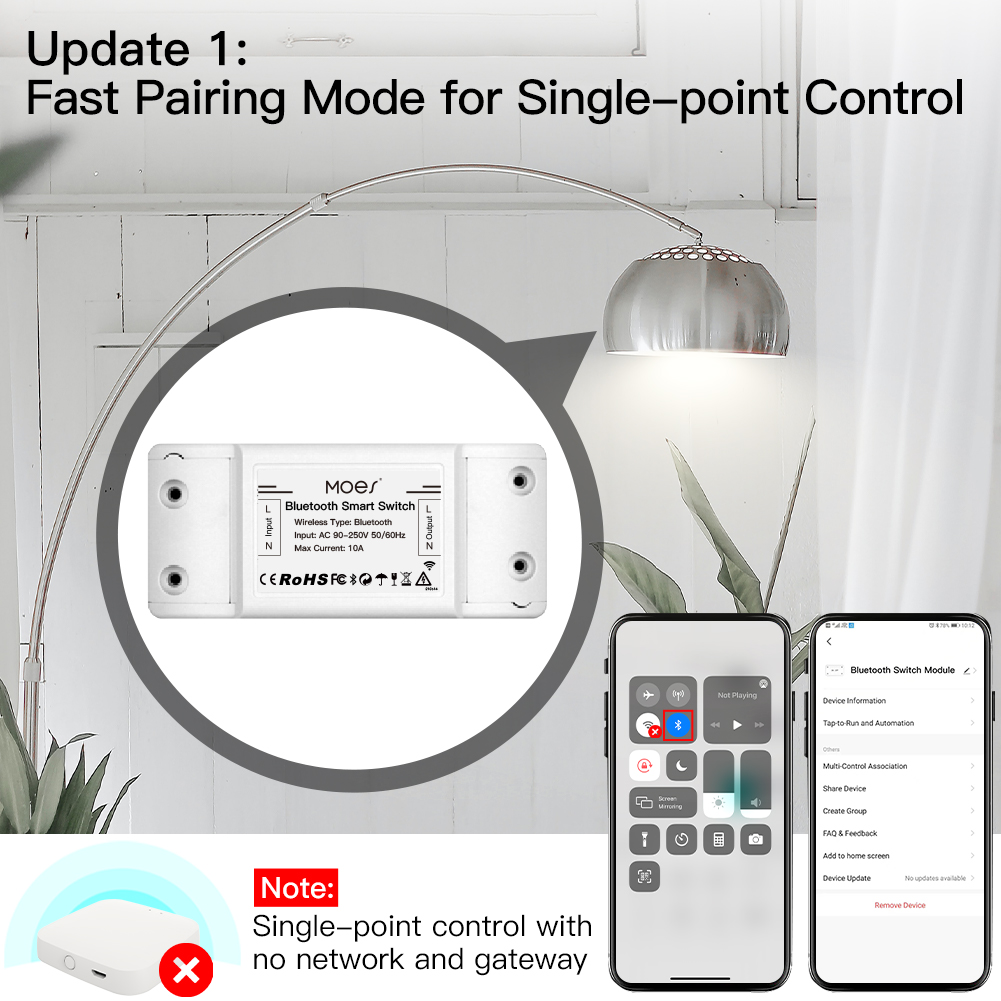 MOES Bluetooth Akıllı Anahtar  - Joystick Module incelemesi ve fiyatı