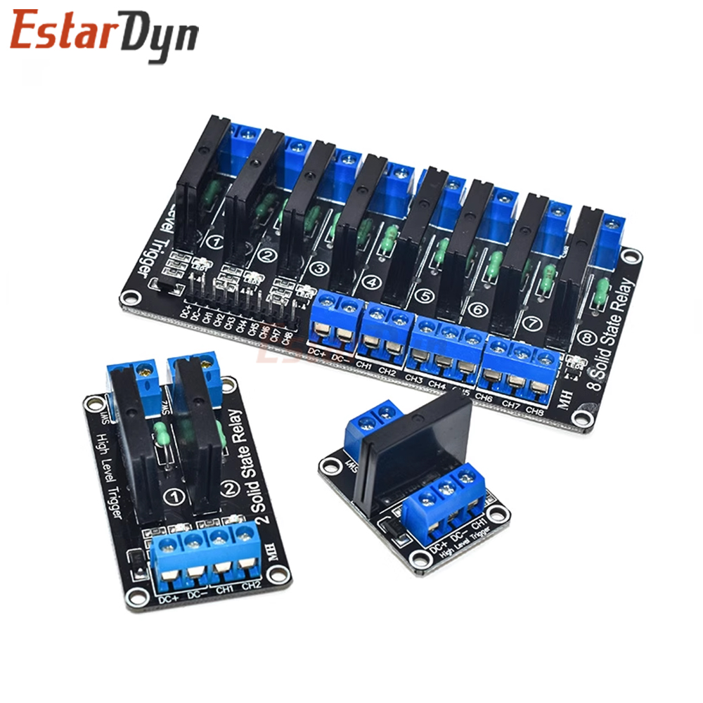 5V 1 2 4 8 Kanal SSR G3MB-202P - Relay Module 4 Channel incelemesi ve fiyatı