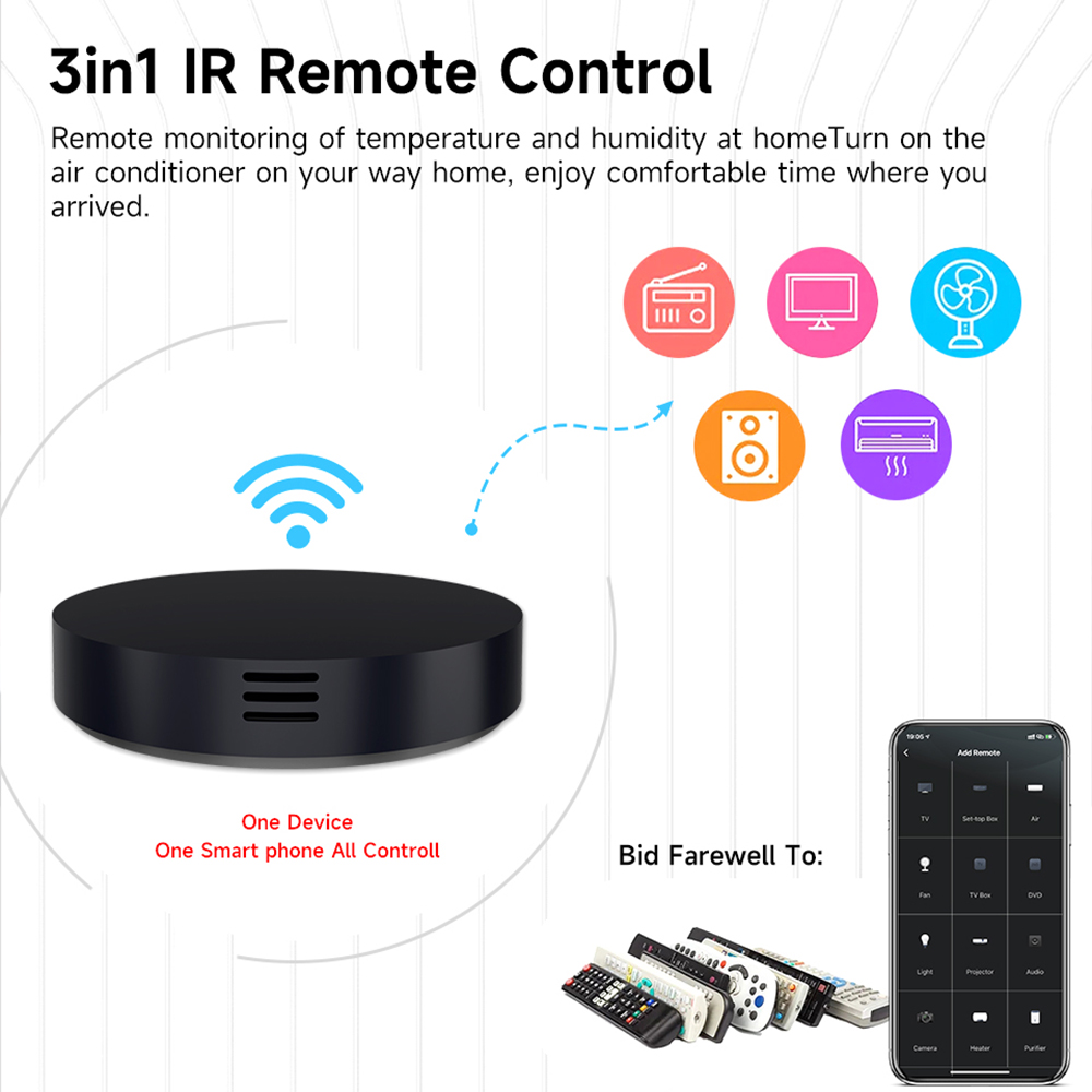 Tuya WiFi 3'ü 1 Arada IR Uzakt - Ir Remote Module incelemesi ve fiyatı