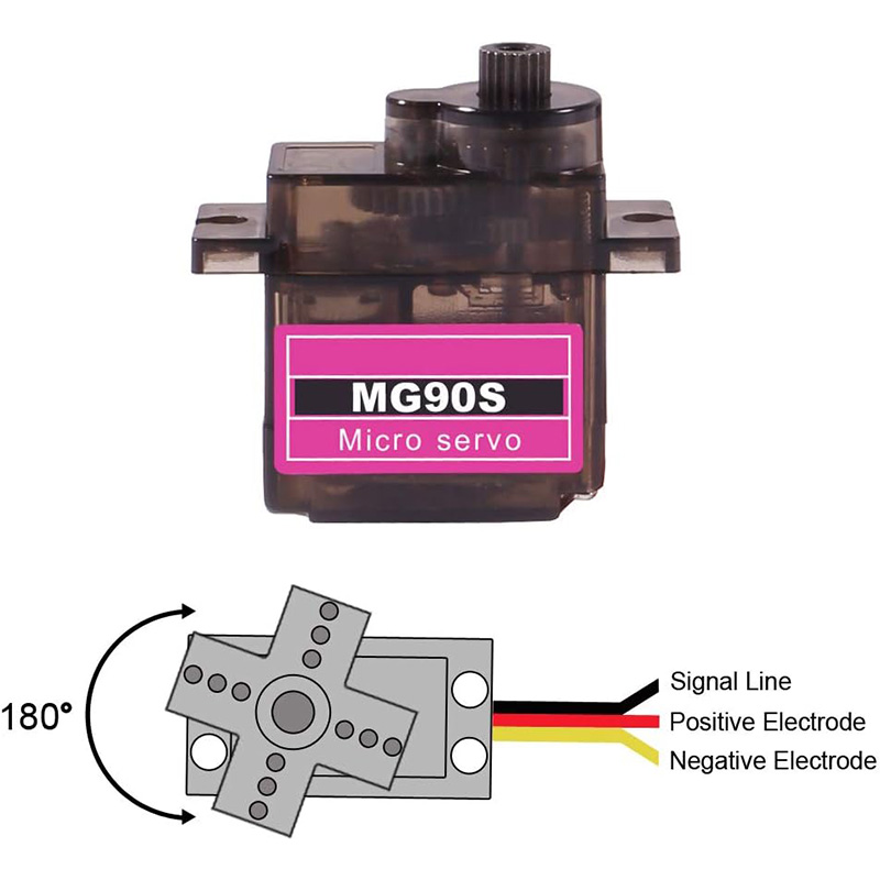 MG90S Servo 5/10/20/40 Adet Ta - Servo Sg90 incelemesi ve fiyatı