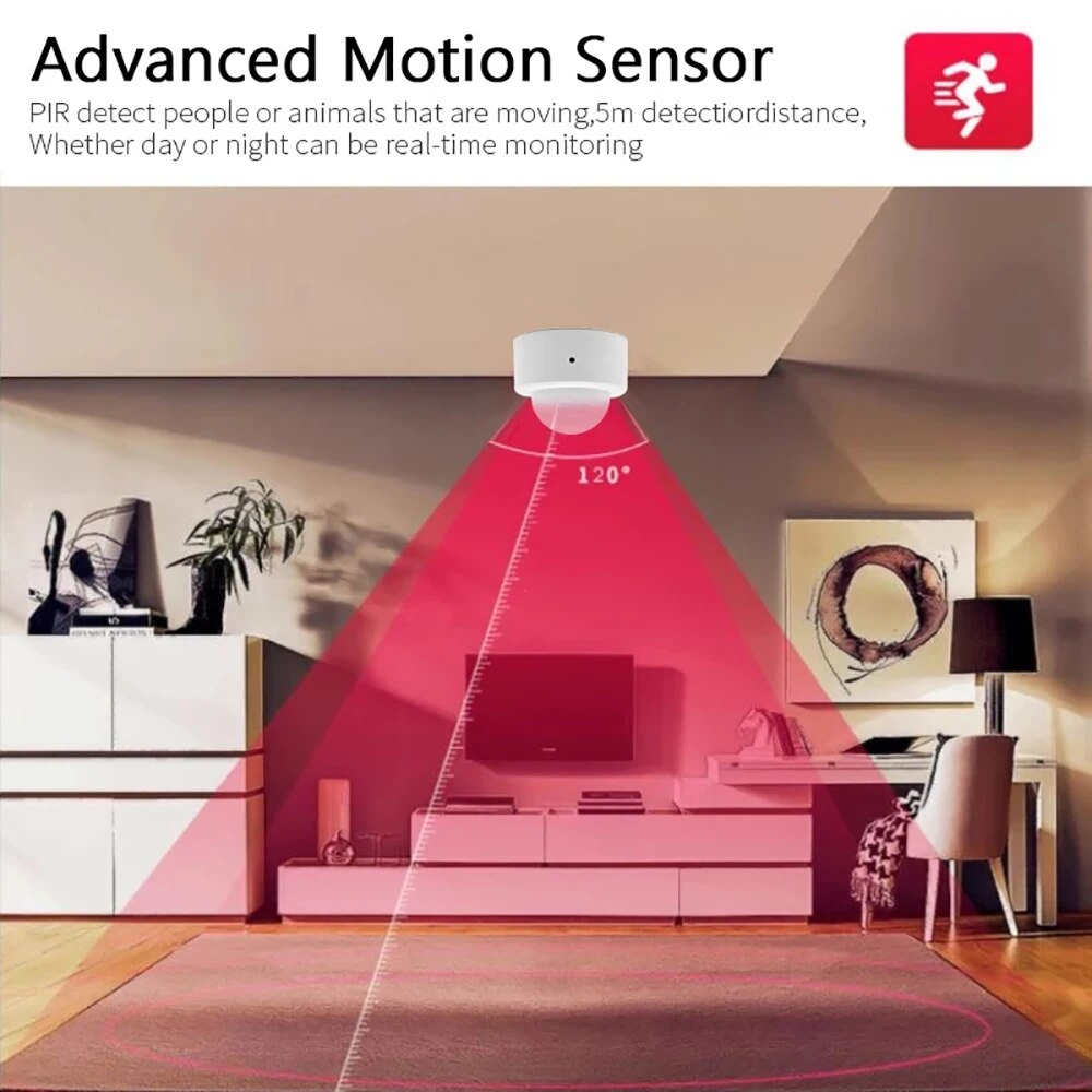 Zigbee Mini PIR hareket sensör - Pir Motion Sensor incelemesi ve fiyatı